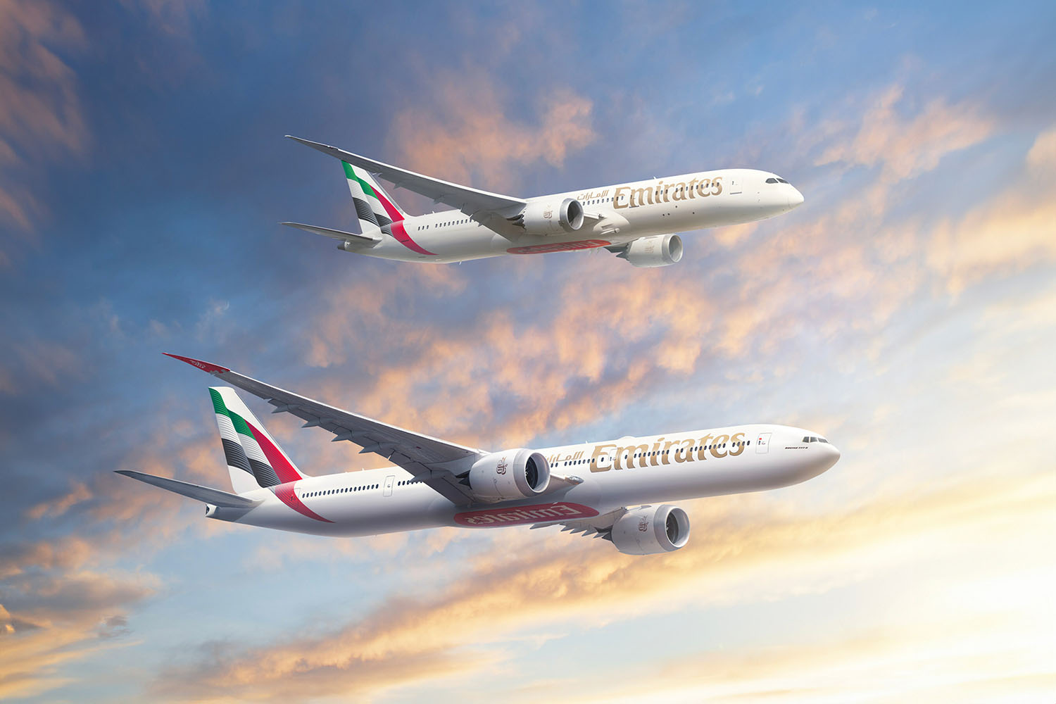 Boeing and Emirates announced today that the world’s largest 777 operator has placed an order for 90 777X airplanes, including 55 777-9 and 35 777-8 jets.